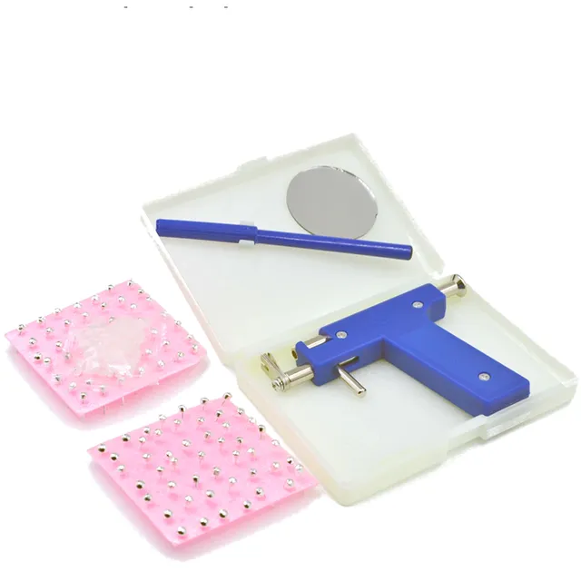 Professional ear piercing tool set