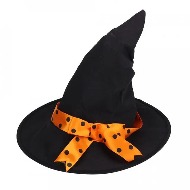 Children's costume Hevis witch - orange