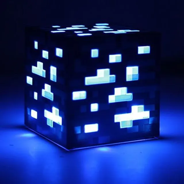 Krásne LED svetlo s motívom počítačovej hry Green