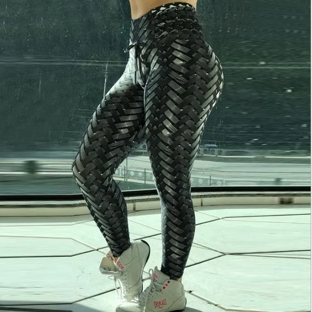 Női fitness szexi leggings