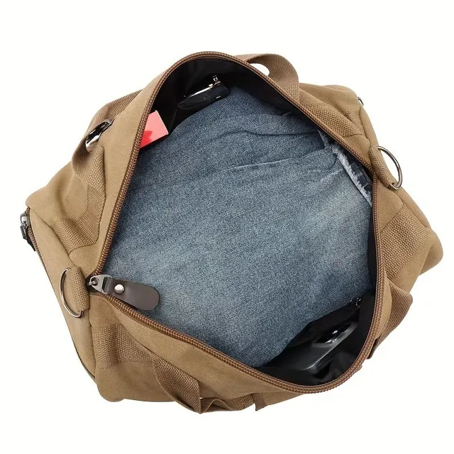 Men's Messenger Bag - Resistant against wear and scratching, backpack over the shoulder on the road