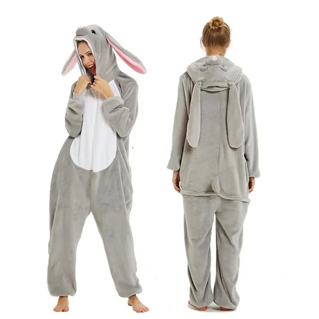 Unisex jumpsuit for adults - animals ZOO