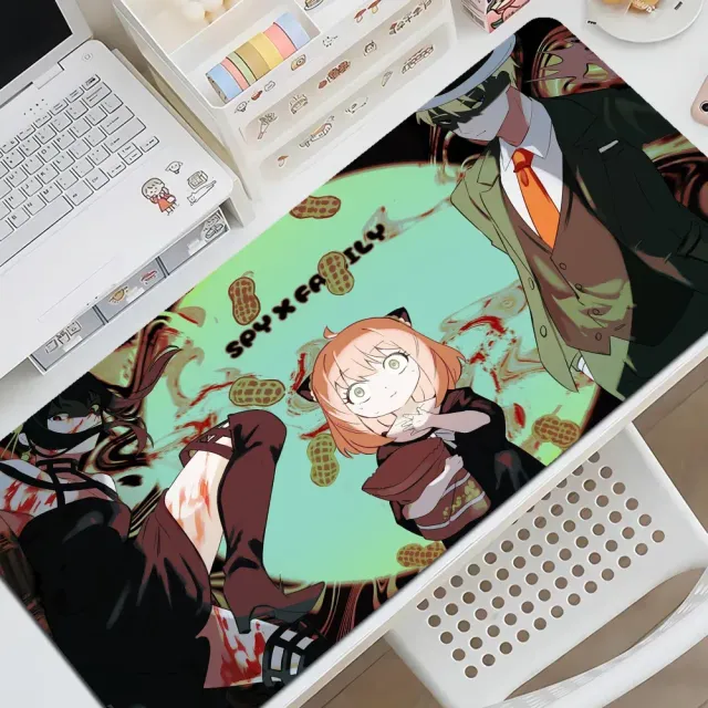 Mouse pad cu motivele personajelor preferate din anime-ul Spy X Family