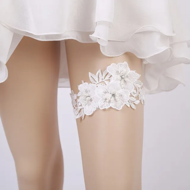 Wedding lace garter