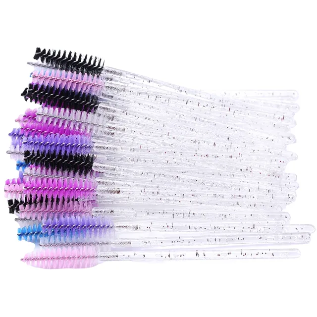 Eyebrow brushes and eyelashes 50 pcs