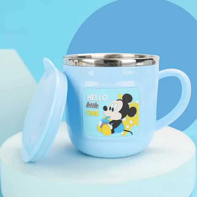 Piękny kubek dla dzieci z bajkowymi motywami Mickey 2