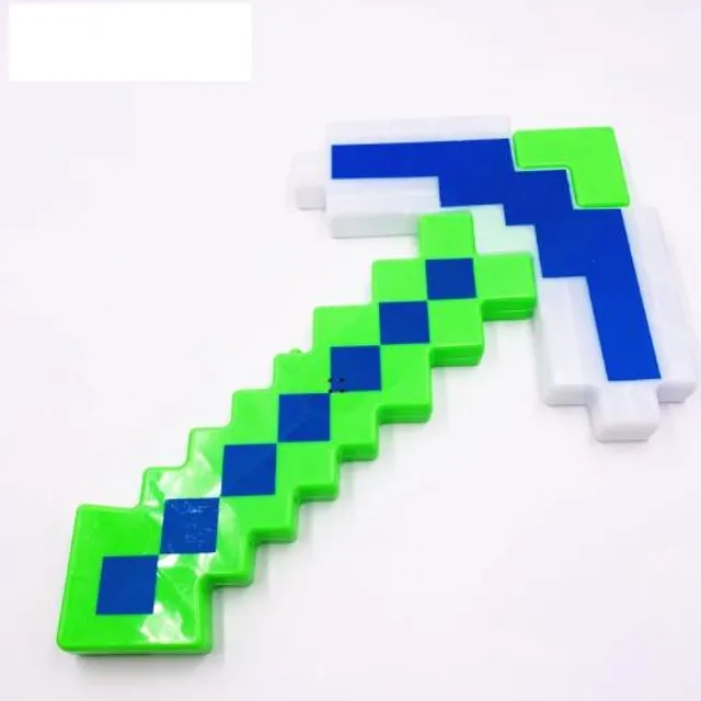 LED hračky z oblíbené počítačové hry Minecraft f