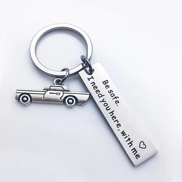 Original keyring Drive-safe-car