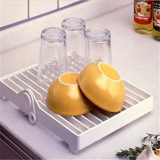 Plate holder in glass kitchen cabinet