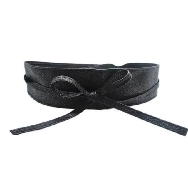 Stylish wide tie belt - 6 colours