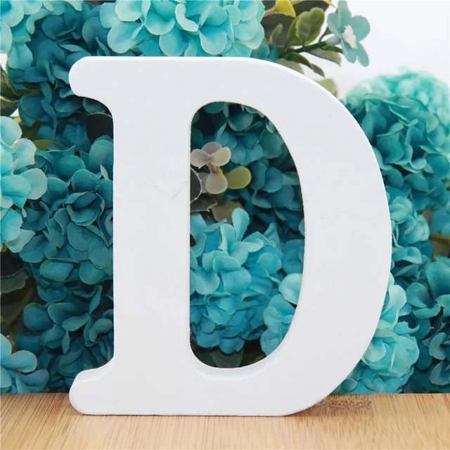 Stylish wooden letter suitable as a decoration or for making - the whole alphabet Eustachy