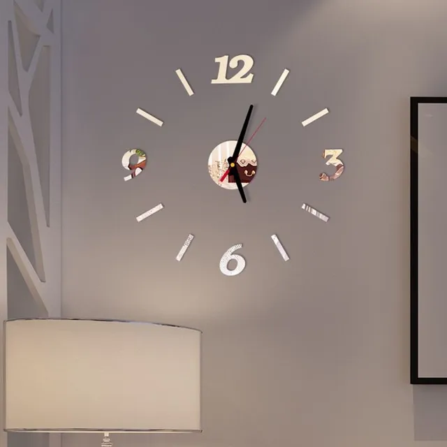 Stylish modern 3D clock