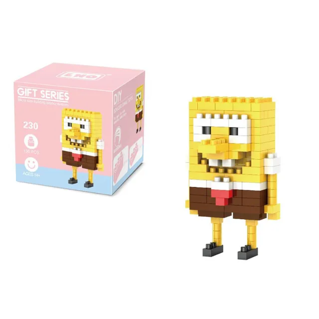 Creative children's kit of SpongeBob characters