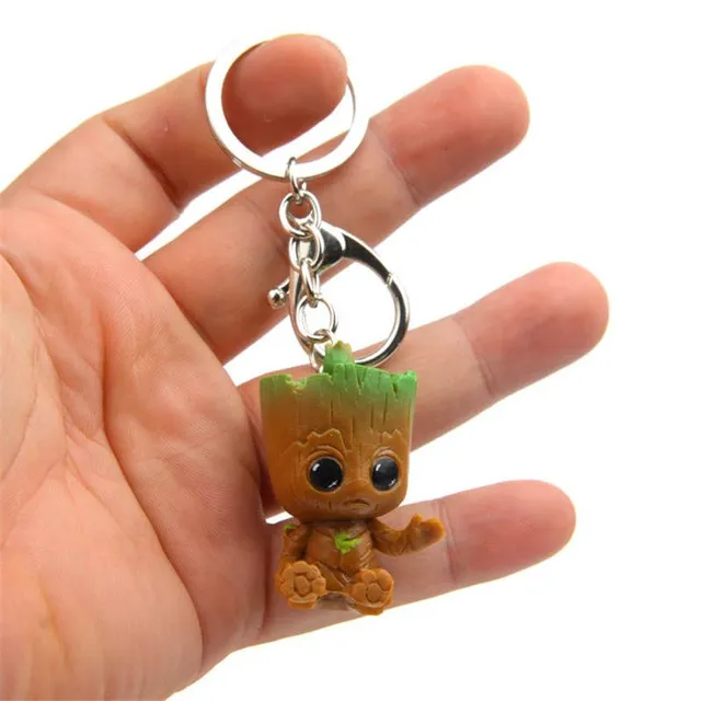 Cute Groot Keychain