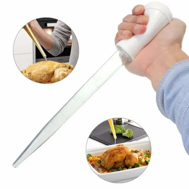 Plastic cooking pipette