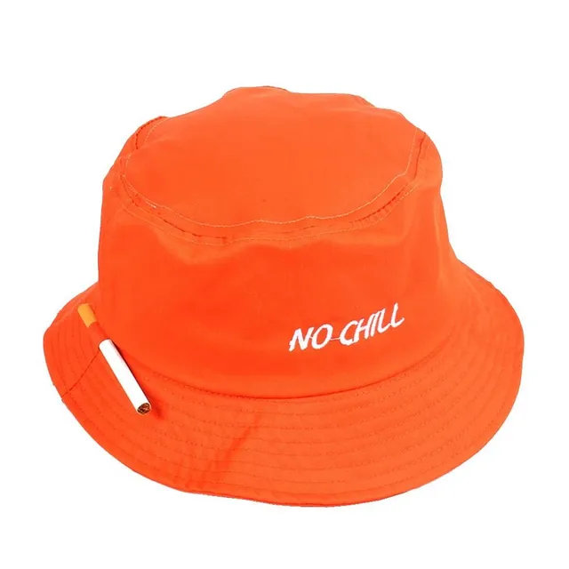 Summer unisex hat with cigarette