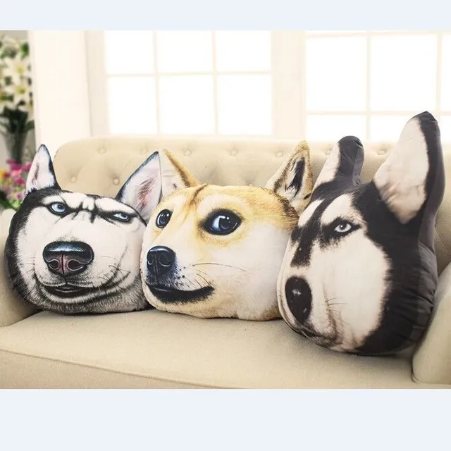 Cotton pillow - dog J479