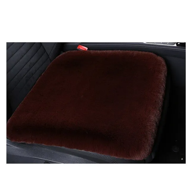 Plush car seat cushion - various colours