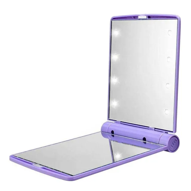 Cosmetic mirror with lighting