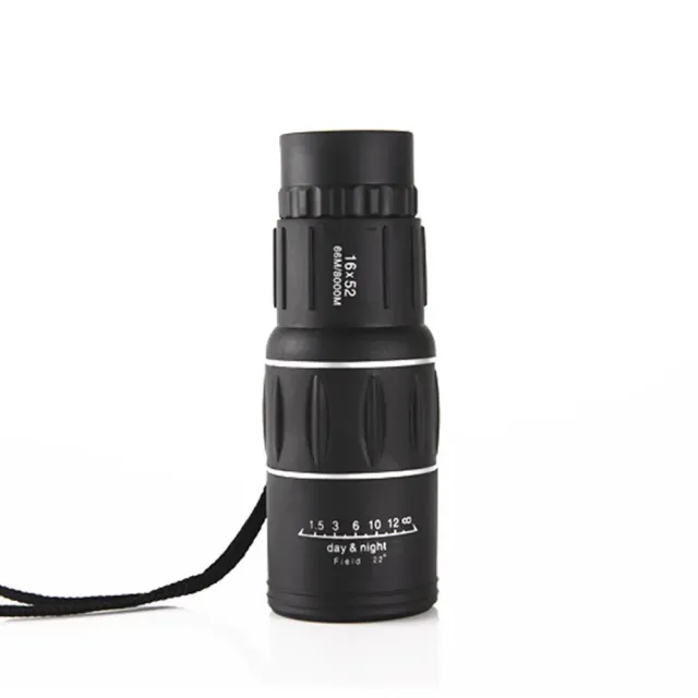 High-performance 16X52 monocular telescope with high resolution