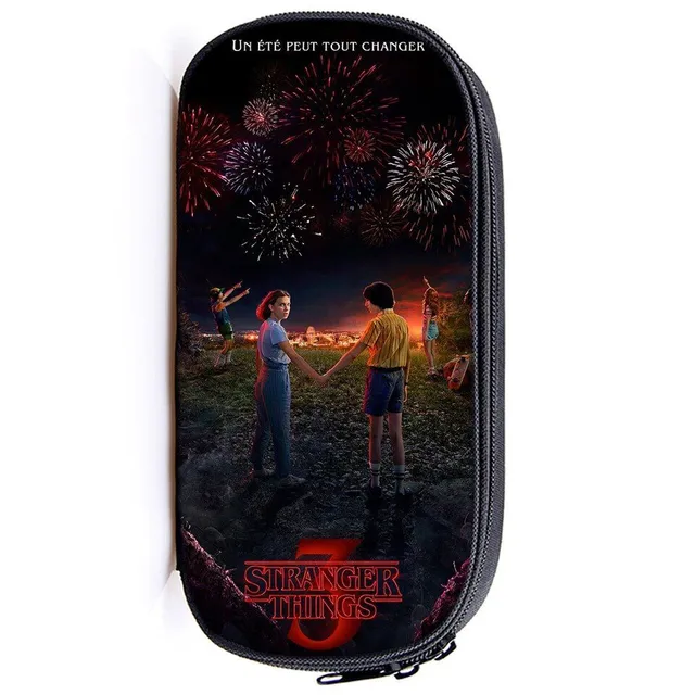 Stranger Things pencil case for school and office supplies