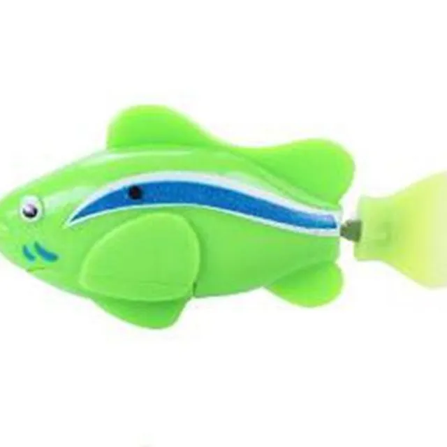 Battery operated Robofish cat toy