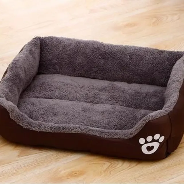 Aranyos kényelmes puha ágy kutyáknak és macskáknak érdekes színekben és méretekben