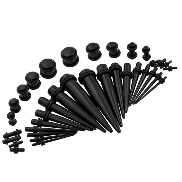 Set of straight reamers and plugs - 36 pcs