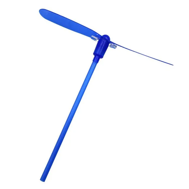 Plastic flying LED propeller for children - 10pcs