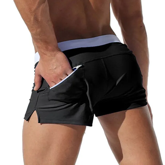 Shorts de bain stylés pour homme avec poche arrière Diamon