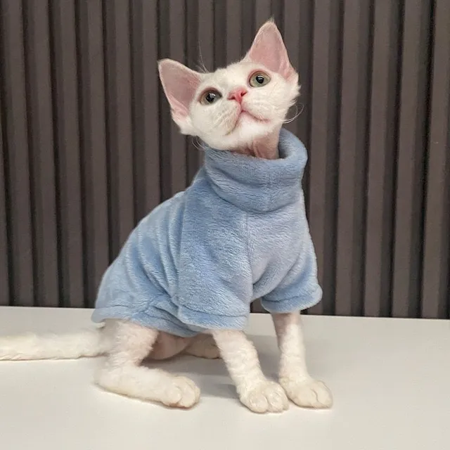 Plush sweatshirt for heartless cats Gregory