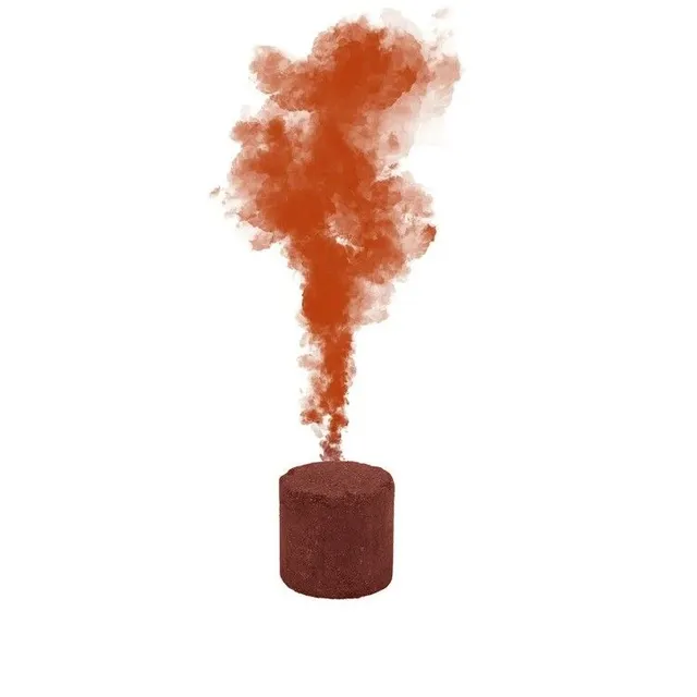 Colour smoke bomb Color smoke for party Color smoker for photo shoot Burning time 1 min Requisite for photography 2.2 x 2.5 cm 3 pcs