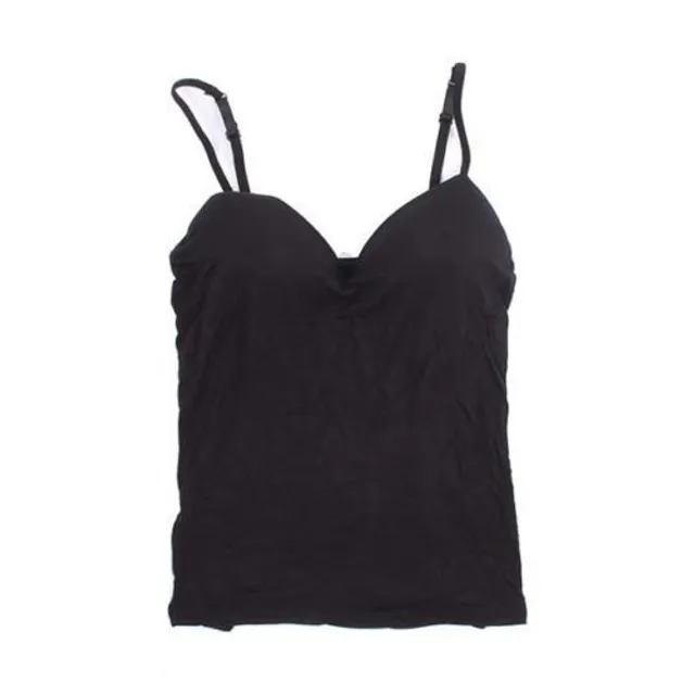 Ladies tank top with padded bra