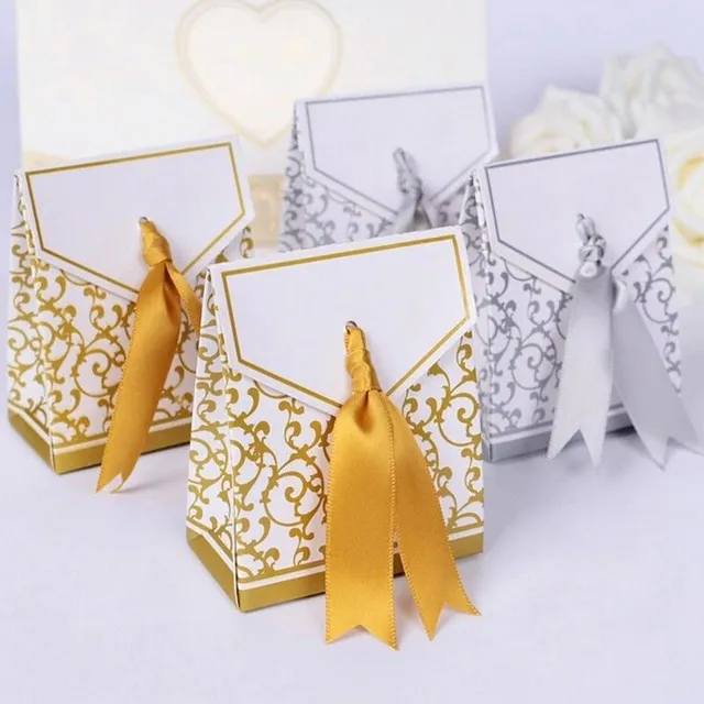 Gift box with bow 10 pcs