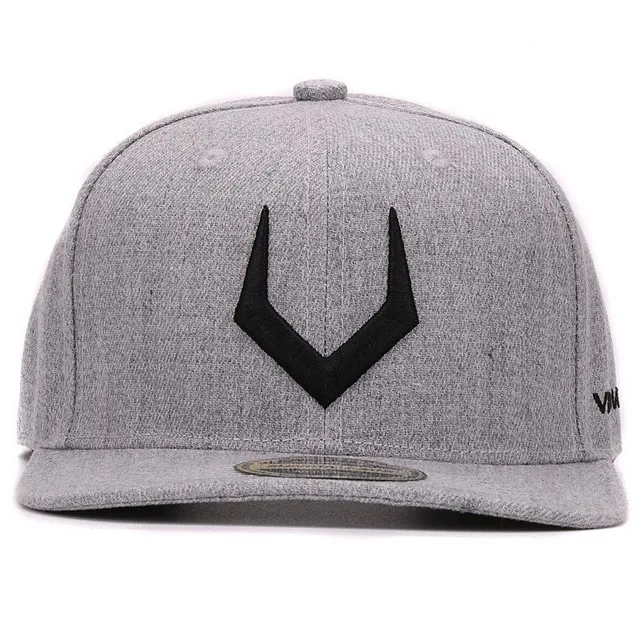 Men's stylish cap with a straight visor