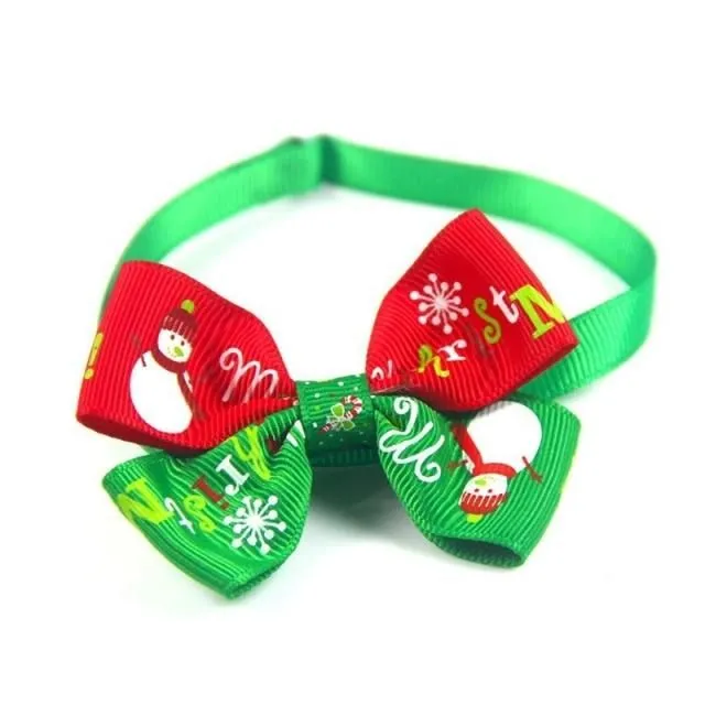 Christmas bow tie for dog