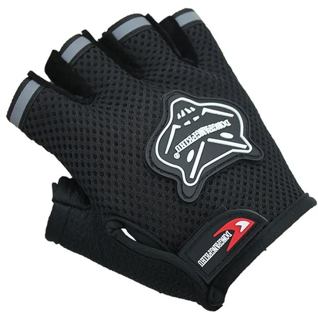 Children's cycling net gloves