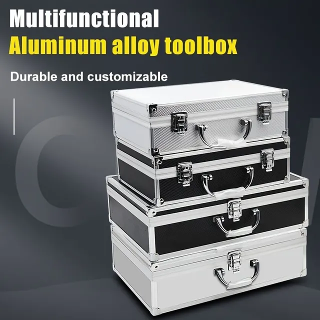 Universal aluminium box for tools, documents