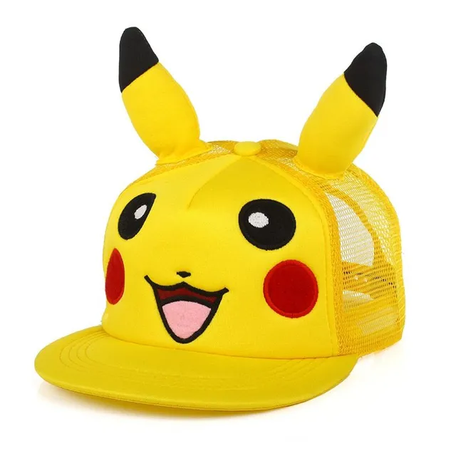Detská štýlová čiapka Pokémon - rôzne typy