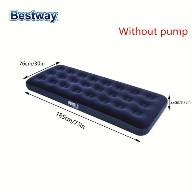 1ks Soft Air Mattress, Wet Washer To Stan, Prenosné Air Bed for Travel, Kemping, Domáce použitie
