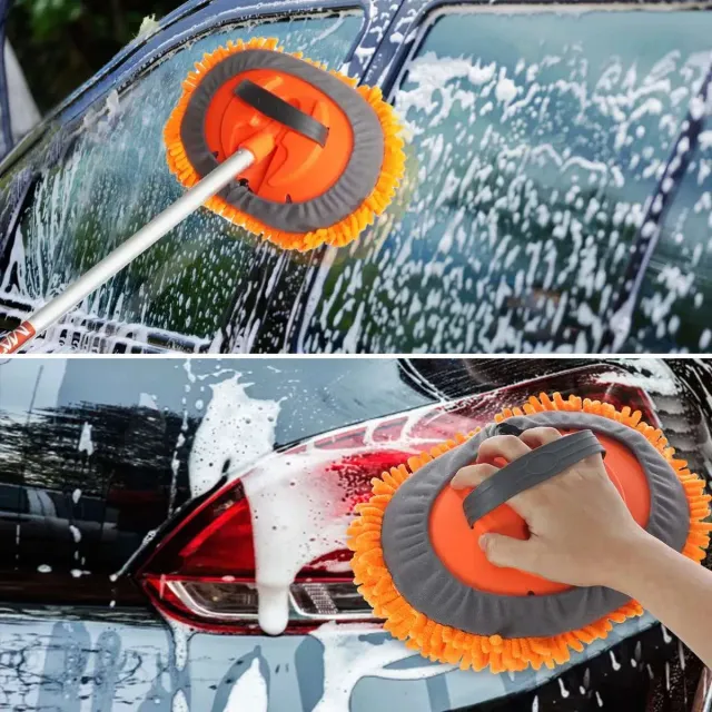 Regulowany teleskopowy ręcznik do mycia samochodu