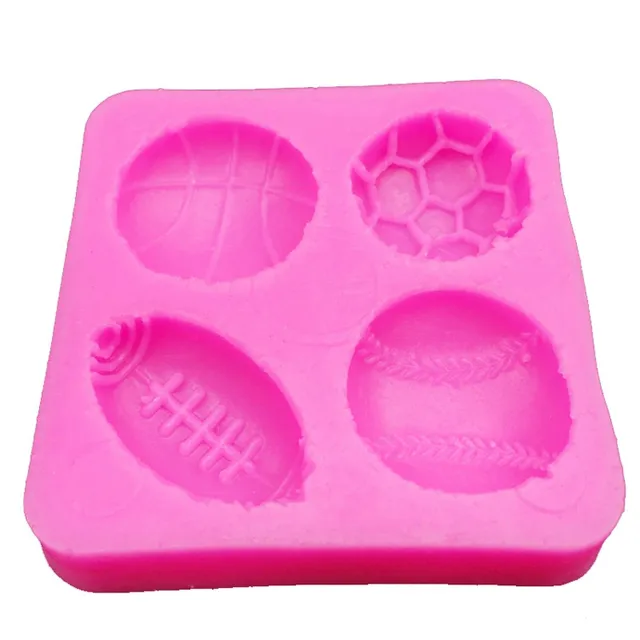 Silicone ball form