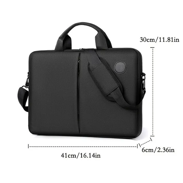 Resistance laptop bag over shoulder