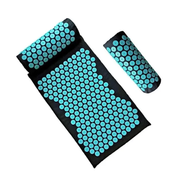 Acupuncture massage pad with pillow