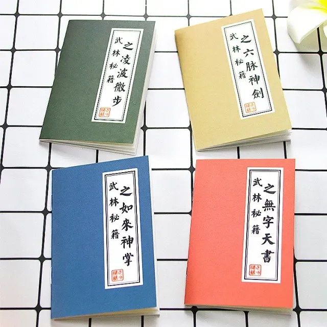 Set of 20 creative mini notebooks for writing and sketching 10.7*7 cm