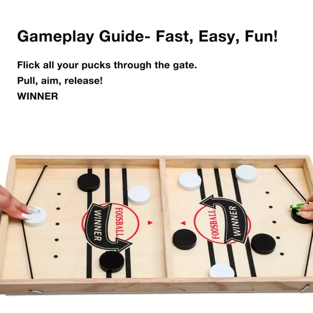 Quick Pucks Battle - Table Game for the Whole Family