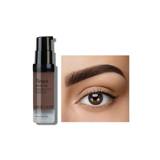 Permanent gel eyebrow colour - 6 shades