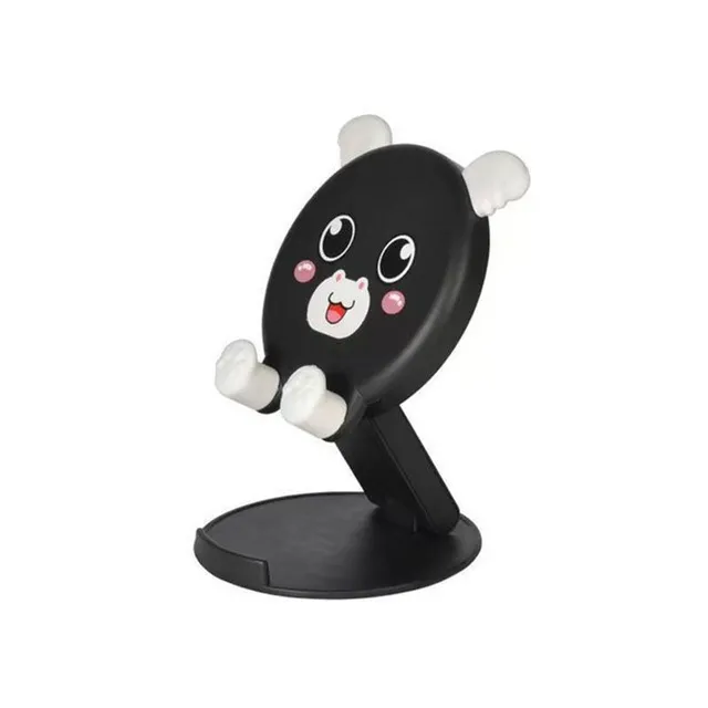 Cute foldable stand with Animal motif for mobile phone