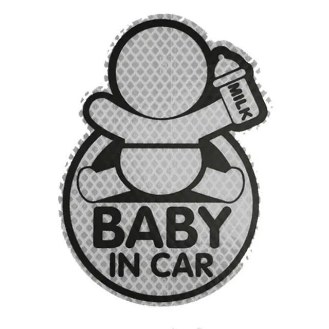 Reflective sticker for Baby in car