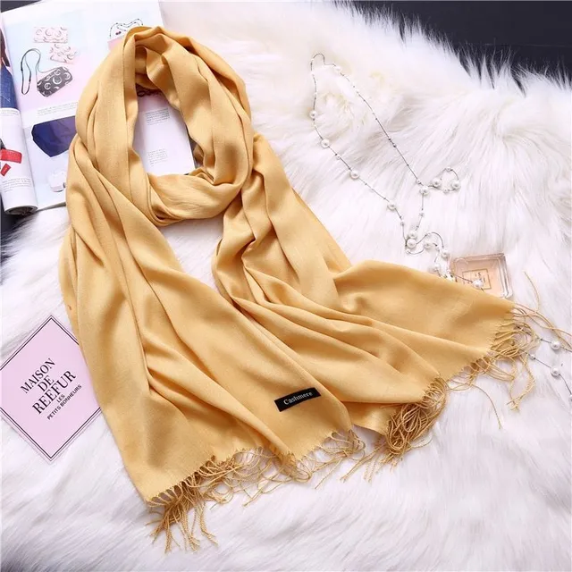 Stylish unisex cashmere scarf